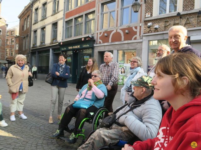 Randonnée joëlettes à Namur